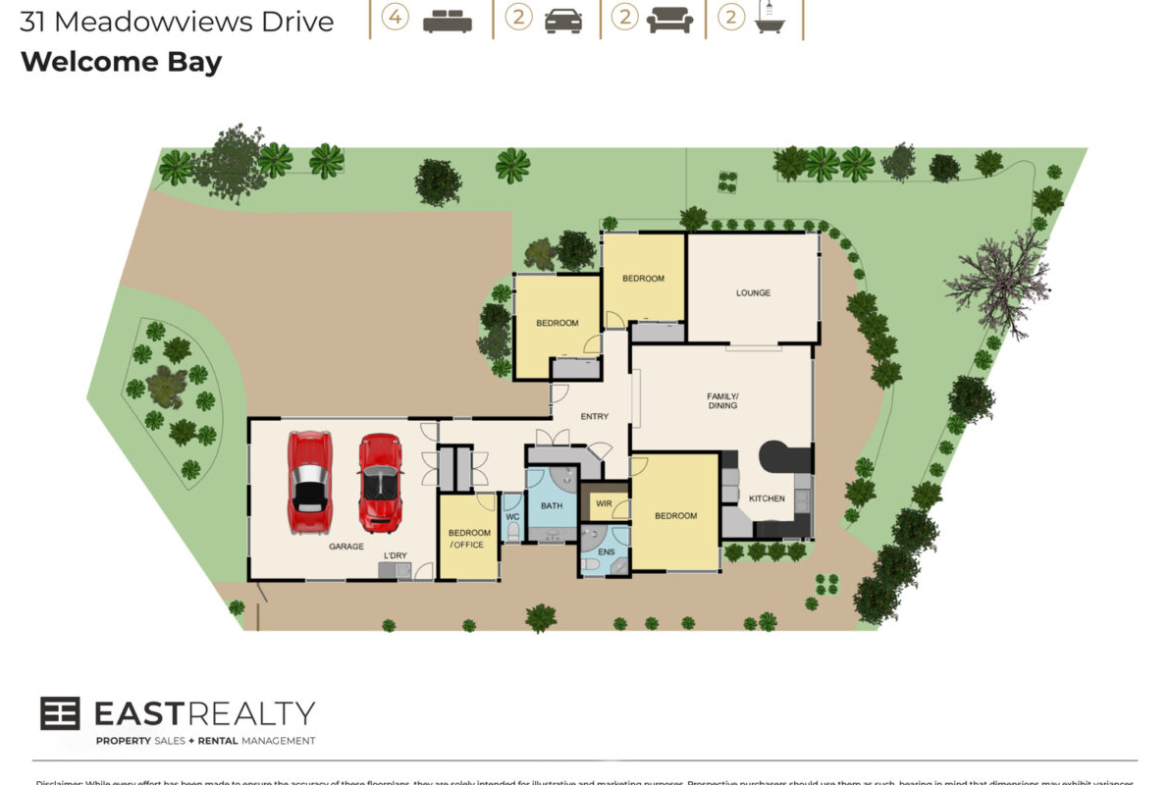 31 meadowviews drive welcome bay nz floor plan